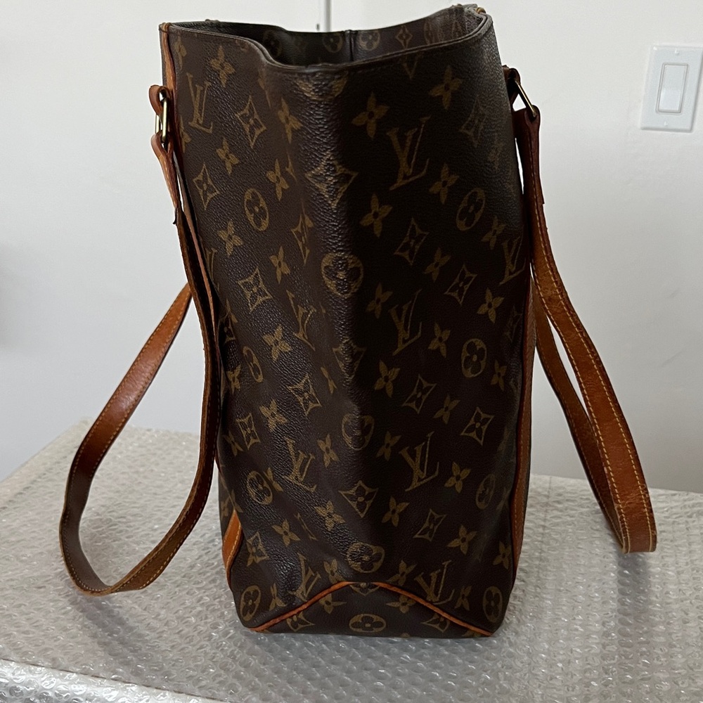 Louis Vuitton Brown Monogram Tote Bag - Picture 4 of 11
